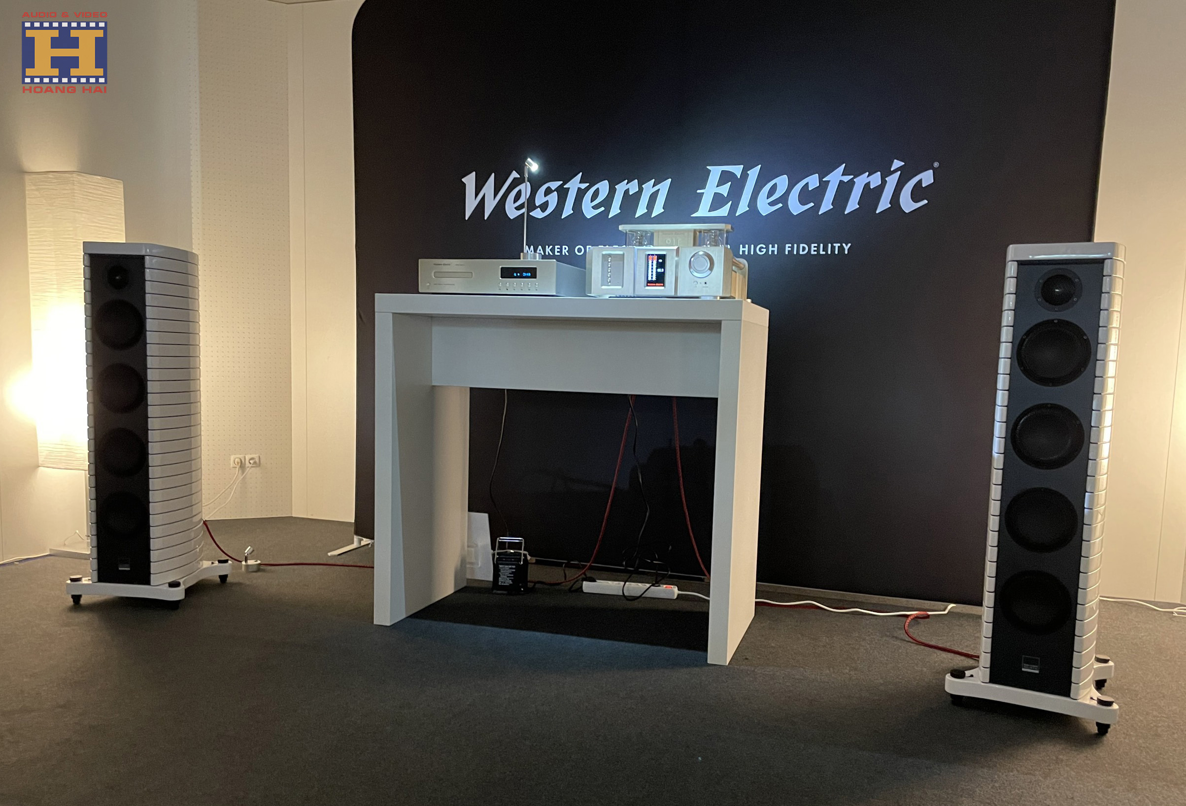 Hệ thống Western Electric phối ghép cùng loa Gauder Akustik Berlina RC7