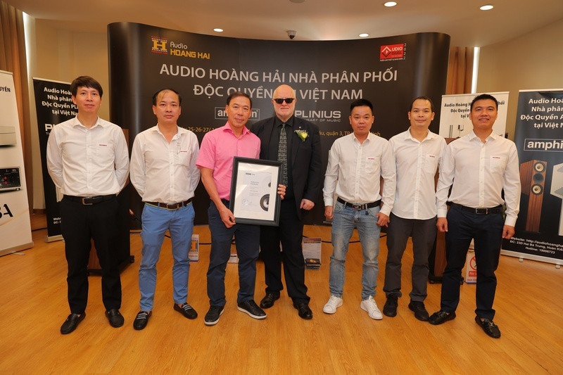 Audio Hoàng Hải trở thành nhà phân phối chính thức thương hiệu loa Amphion tại Việt Nam