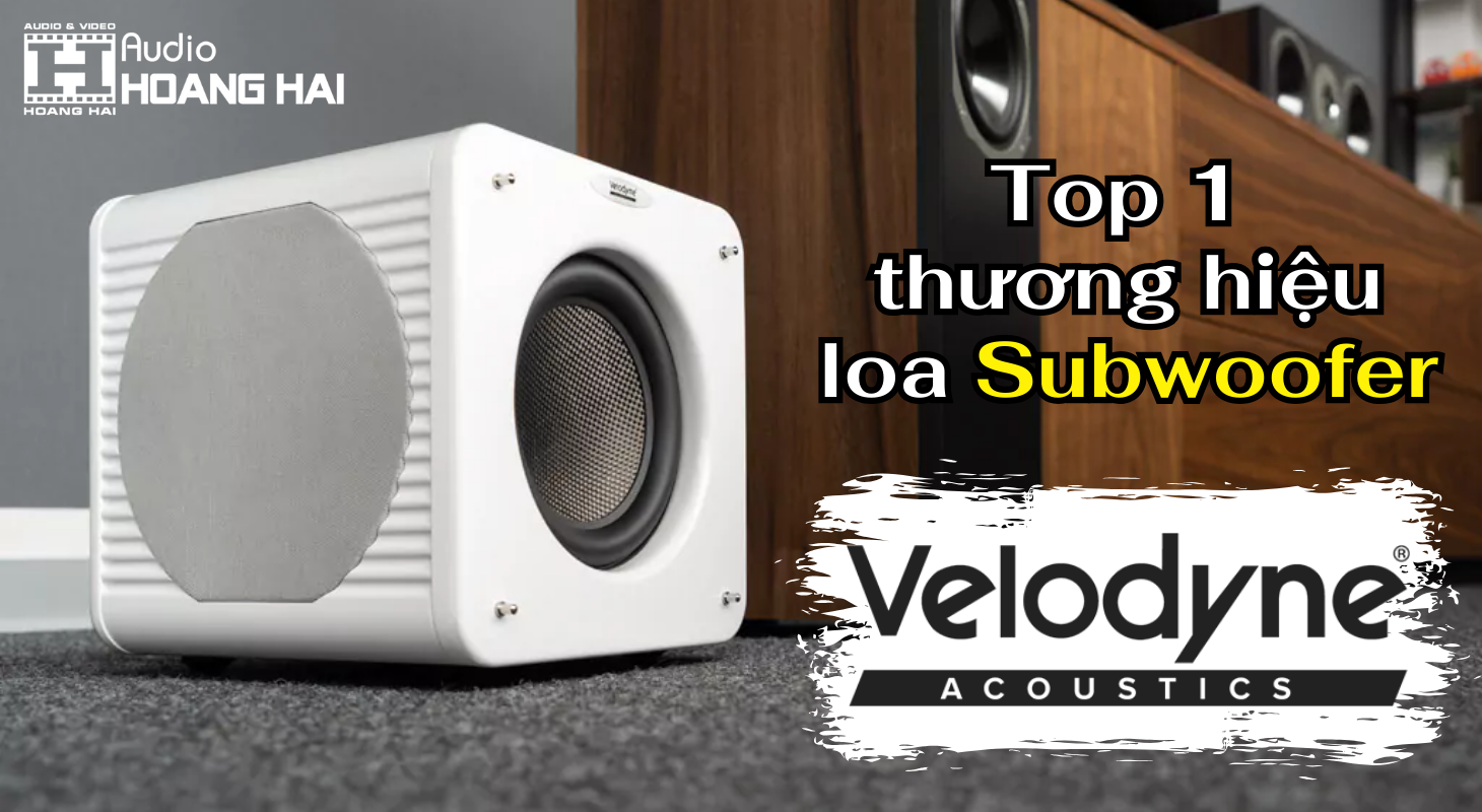 Velodyne Acoustics: Hành Trình và Đẳng Cấp của Chuyên Gia Loa Subwoofer | Hoàng Hải Audio