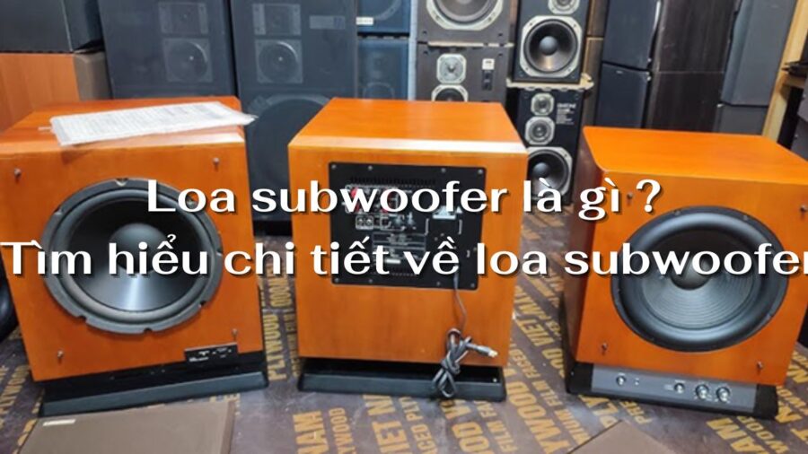 Loa subwoofer là gì ? Tìm hiểu chi tiết về loa subwoofer