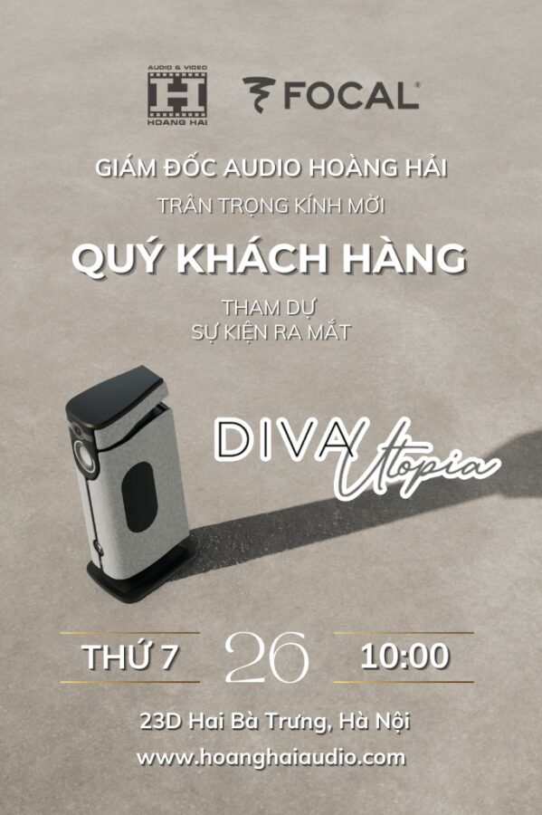 Diva Utopia - Tuyệt tác loa không dây Hi-End