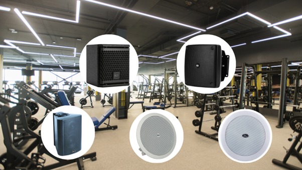Tổng hợp những thiết bị âm thanh phòng gym cần thiết 5 Loa cho phòng gym