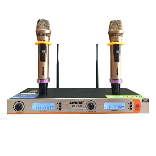 Tư vấn lắp đặt âm thanh văn phòng hiệu quả từ A-Z 9 Micro Wireless Shure UGX9 II