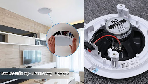 Loa âm trần là gì? Chi tiết loa âm trần từ A đến Z 7 Lắp loa âm trần
