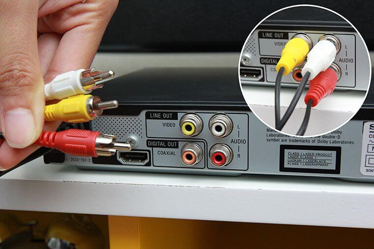 Cách kết nối dàn karaoke với tivi chỉ trong 1 phút 4 Kết nối dàn karaoke với tivi